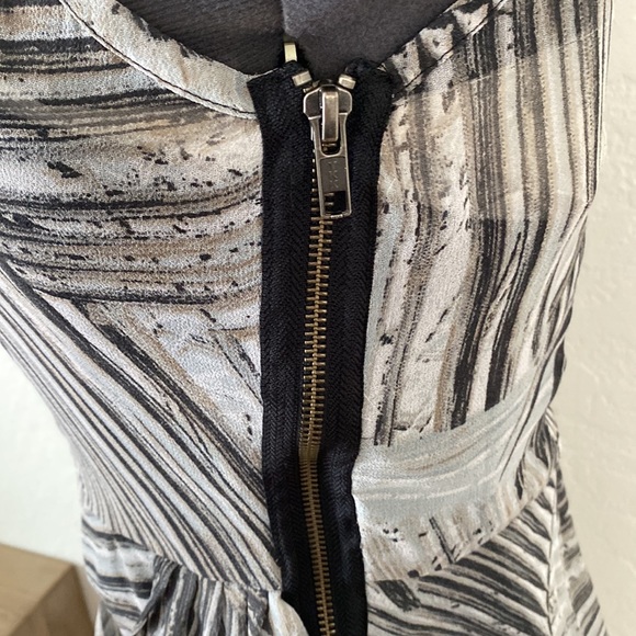 NWT Religion white/washed black dress - Picture 5 of 16